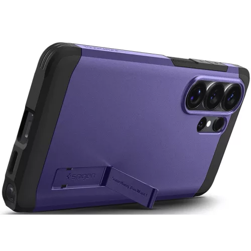Spigen Tough Armor MagFit Samsung Galaxy S26 Ultra tok, MagSafe, Ash Violet, lila
