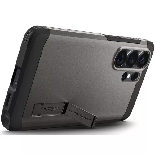 Spigen Tough Armor MagFit Samsung Galaxy S26 Ultra tok, MagSafe, Gunmetal, sötétszürke