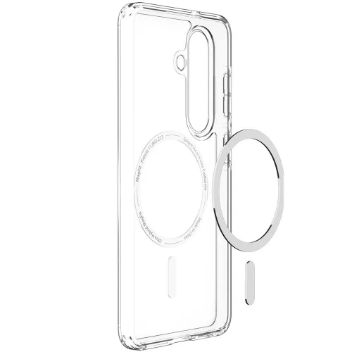 Spigen Ultra Hybrid MagFit Samsung Galaxy S26 Plus tok, Clear White, átlátszó-fehér