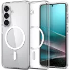 Spigen Ultra Hybrid MagFit Samsung Galaxy S26 tok, Clear White, átlátszó-fehér