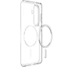 Spigen Ultra Hybrid MagFit Samsung Galaxy S26 tok, Clear White, átlátszó-fehér