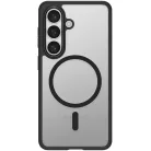 Spigen Ultra Hybrid MagFit Samsung Galaxy S26 Plus tok, Matte Black, átlátszó-fekete