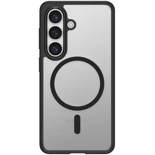 Spigen Ultra Hybrid MagFit Samsung Galaxy S26 Plus tok, Matte Black, átlátszó-fekete