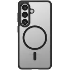 Spigen Ultra Hybrid MagFit Samsung Galaxy S26 tok, Matte Black, átlátszó-fekete