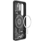 Spigen Ultra Hybrid MagFit Samsung Galaxy S26 Ultra tok, MagSafe, Zero One, átlátszó-fekete