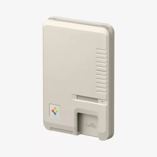 Spigen Classic LS MagFit kártyatartó, MagSafe, bézs