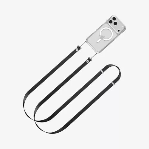 Spigen Crossbody DA30L univerzális nyakpánt / pánt, fekete