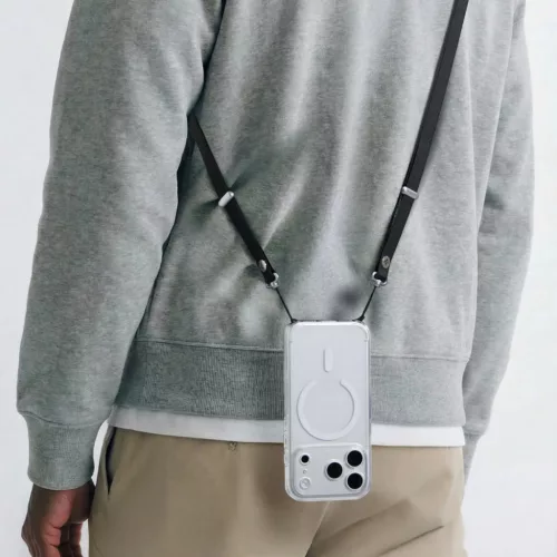 Spigen Crossbody DA30L univerzális nyakpánt / pánt, fekete