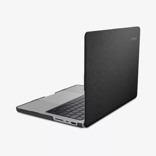 Spigen Urban Fit Macbook Pro 14" tok, fekete