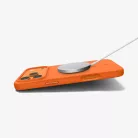 Spigen Silicone Fit MagFit Apple iPhone 17 Pro Max tok, MagSafe, Cosmic Orange, narancs