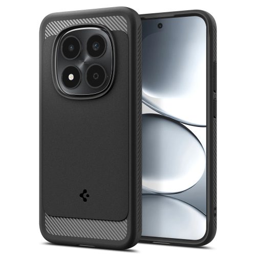 Spigen Rugged Armor Xiaomi Redmi Note 15 Pro 5G tok, Matte Black, fekete