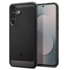 Spigen Rugged Armor Samsung Galaxy S25 FE tok, Matte Black, fekete