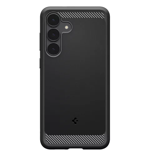 Spigen Rugged Armor Samsung Galaxy S25 FE tok, Matte Black, fekete