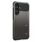 Spigen Slim Armor Mag Samsung Galaxy S25 FE tok, MagSafe, Gunmetal, sötétszürke