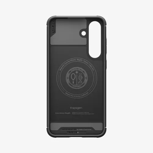 Spigen Core Armor Samsung Galaxy S25 FE tok, MagSafe, Matte Black, fekete