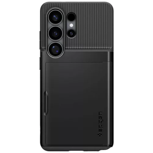 Spigen Slim Armor CS Samsung Galaxy S26 Ultra tok, kártyatartó, MagSafe Black, fekete