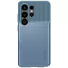 Spigen Slim Armor CS Samsung Galaxy S26 Ultra tok, kártyatartó, MagSafe, Light Blue, kék