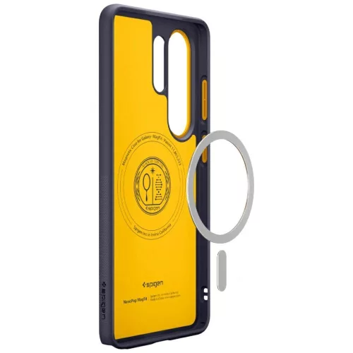 Spigen Nano Pop Mag Samsung Galaxy S26 Ultra tok, MagSafe, Blueberry Navy, kék