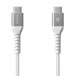   Spigen EB10010CCA USB-C-USB-C töltő- és adatkábel, 100W, 1m, fehér