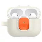 Spigen Nano Pop Apple AirPods Pro 3 tok karabinerrel, Orange Beige, bézs-narancs