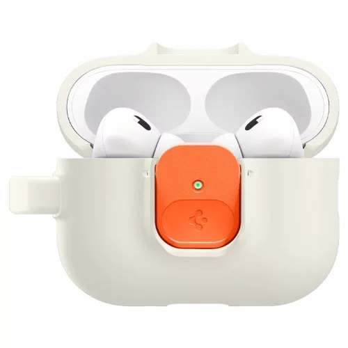Spigen Nano Pop Apple AirPods Pro 3 tok karabinerrel, Orange Beige, bézs-narancs