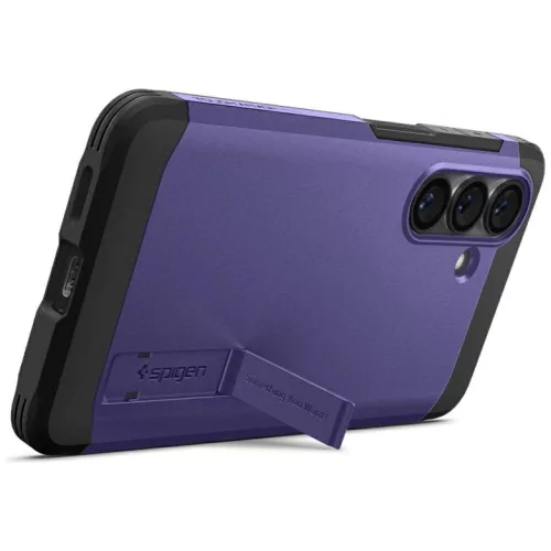 Spigen Tough Armor MagFit Samsung Galaxy S26 tok, MagSafe, Ash Violet, lila