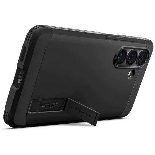 Spigen Tough Armor MagFit Samsung Galaxy S26 Plus tok, MagSafe, Black, fekete