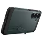 Spigen Tough Armor MagFit Samsung Galaxy S26 tok, MagSafe, Abyss Green, zöld