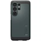 Spigen Tough Armor MagFit Samsung Galaxy S26 Ultra tok, MagSafe, Abyss Green, zöld