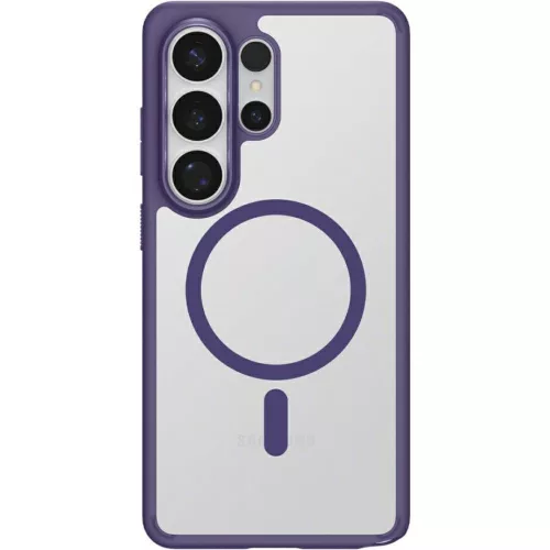 Spigen Ultra Hybrid MagFit Samsung Galaxy S26 Ultra tok, Deep Purple, átlátszó-lila