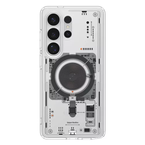 Spigen Ultra Hybrid MagFit Samsung Galaxy S26 Ultra tok, MagSafe, Neo One, átlátszó