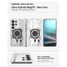 Spigen Ultra Hybrid MagFit Samsung Galaxy S26 Ultra tok, MagSafe, Neo One, átlátszó