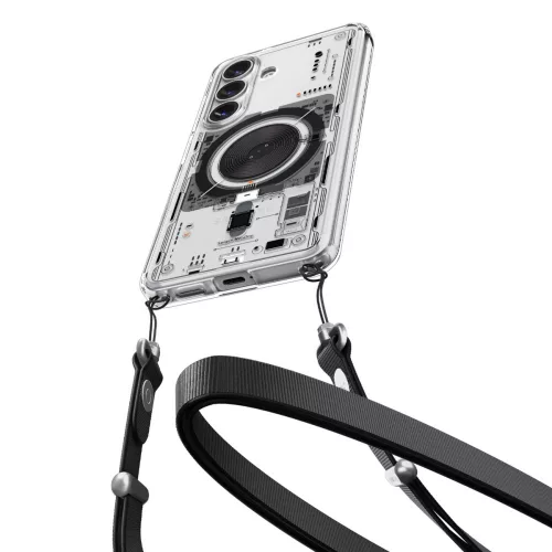 Spigen Ultra Hybrid MagFit Samsung Galaxy S26 Plus tok, MagSafe, Neo One, átlátszó