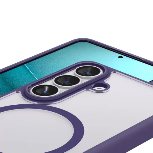 Spigen Ultra Hybrid MagFit Samsung Galaxy S26 Plus tok, MagSafe, Deep Purple, lila