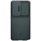 Spigen Optik Armor Samsung Galaxy S26 Ultra tok, Abyss Green, zöld