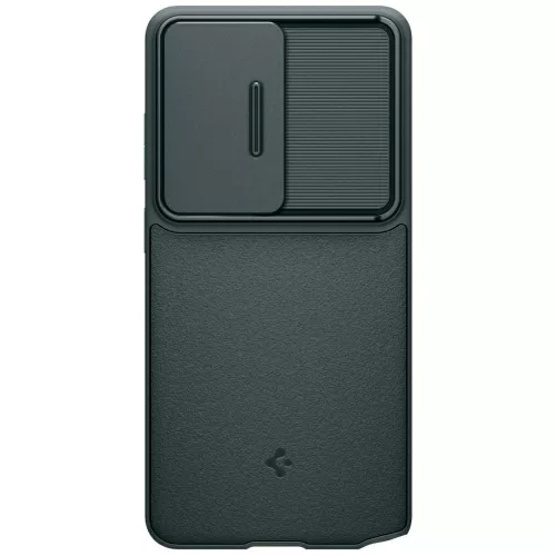 Spigen Optik Armor Samsung Galaxy S26 Ultra tok, Abyss Green, zöld