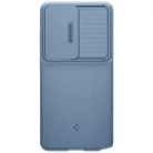 Spigen Optik Armor Samsung Galaxy S26 Ultra tok, Light Blue, kék