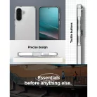 Spigen Ultra Hybrid Samsung Galaxy A57 tok, Crystal Clear, átlátszó