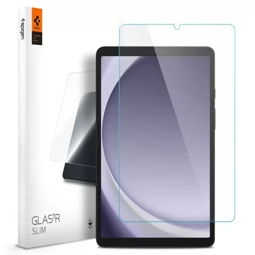 Spigen Glas.tR SLIM EZ Fit Samsung Galaxy Tab A9 / Tab A11 tempered glass kijelzővédő fólia, átlátszó