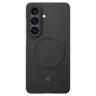 Spigen Airskin Aramid Mag Samsung Galaxy S26 tok, MagSafe, Aramid, fekete