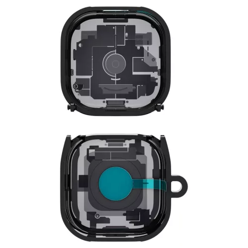 Spigen Ultra Hybrid Samsung Galaxy Buds 4 / Buds 4 Pro tok, Zero One, fekete