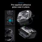 Spigen Ultra Hybrid Samsung Galaxy Buds 4 / Buds 4 Pro tok, Zero One, fekete