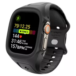   Spigen Liquid Air Pro Apple Watch Ultra 3 / 2 / 1 49mm tok / szíj, fekete
