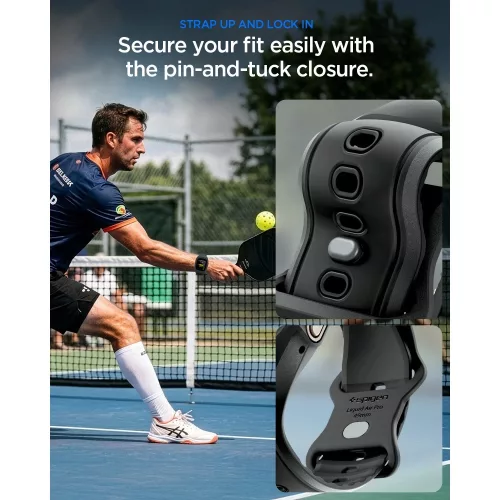 Spigen Liquid Air Pro Apple Watch Ultra 3 / 2 / 1 49mm tok / szíj, fekete