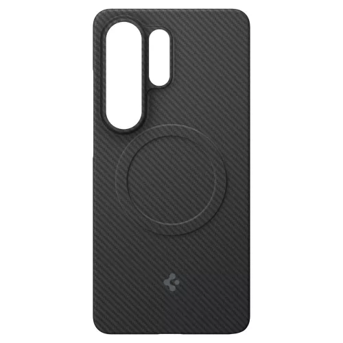 Spigen Airskin Aramid Mag Samsung Galaxy S26 Ultra tok, MagSafe, Aramid, fekete