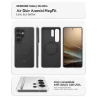 Spigen Airskin Aramid Mag Samsung Galaxy S26 Ultra tok, MagSafe, Aramid, fekete