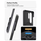 Spigen Airskin Aramid Mag Samsung Galaxy S26 Ultra tok, MagSafe, Aramid, fekete