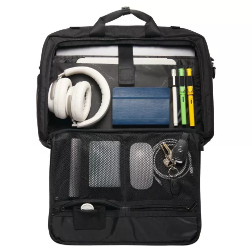 Spigen Klasden KD300 laptop táska, 16", fekete