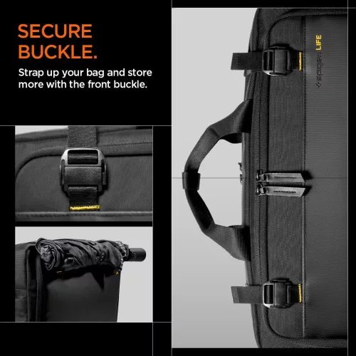 Spigen Klasden KD300 laptop táska, 16", fekete