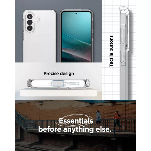 Spigen Ultra Hybrid Samsung Galaxy A37 tok, Crystal Clear, átlátszó